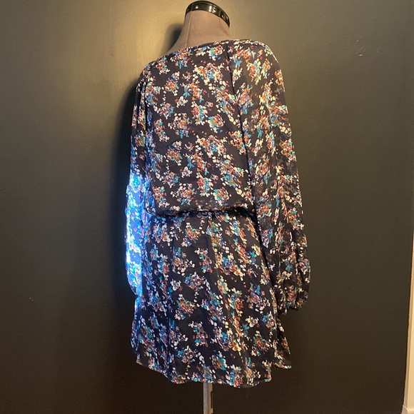 OG Y2K Floral Chiffon Mini Dress - Picture 3 of 3